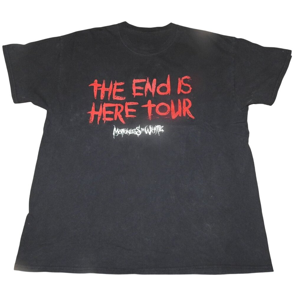 2017 Motionless In White The End Is Here Concert Tour XL T-Shirt Band Tee